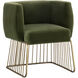 Gala Forest Green Dining Armchair